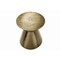 Monarch Specialties Accent Table, Drum, Side, End, Nightstand, Lamp, Living Room, Bedroom, Gold Metal, Contemporary I 3927 - alternate 3